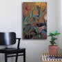Wallity Pintura Decorativa en Lienzo Claude Monet 45x70 cm